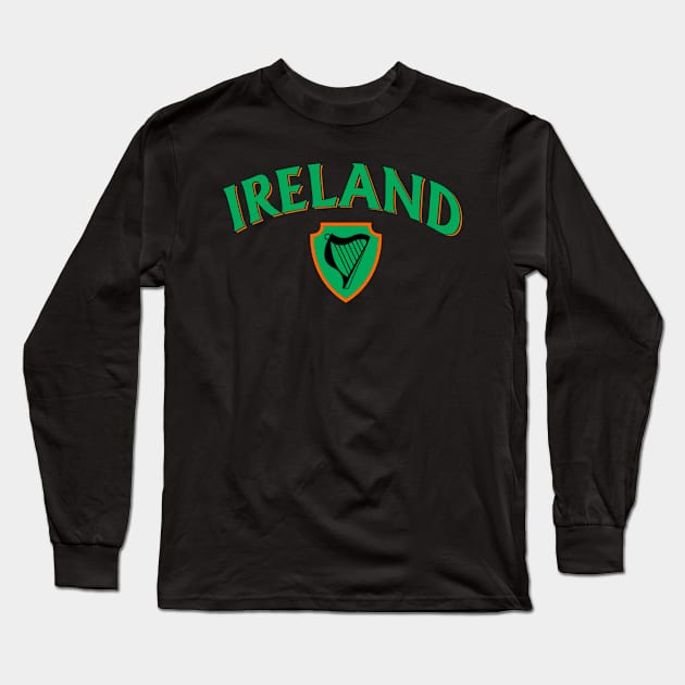 IRELAND Long Sleeve T-Shirt by ishopirish